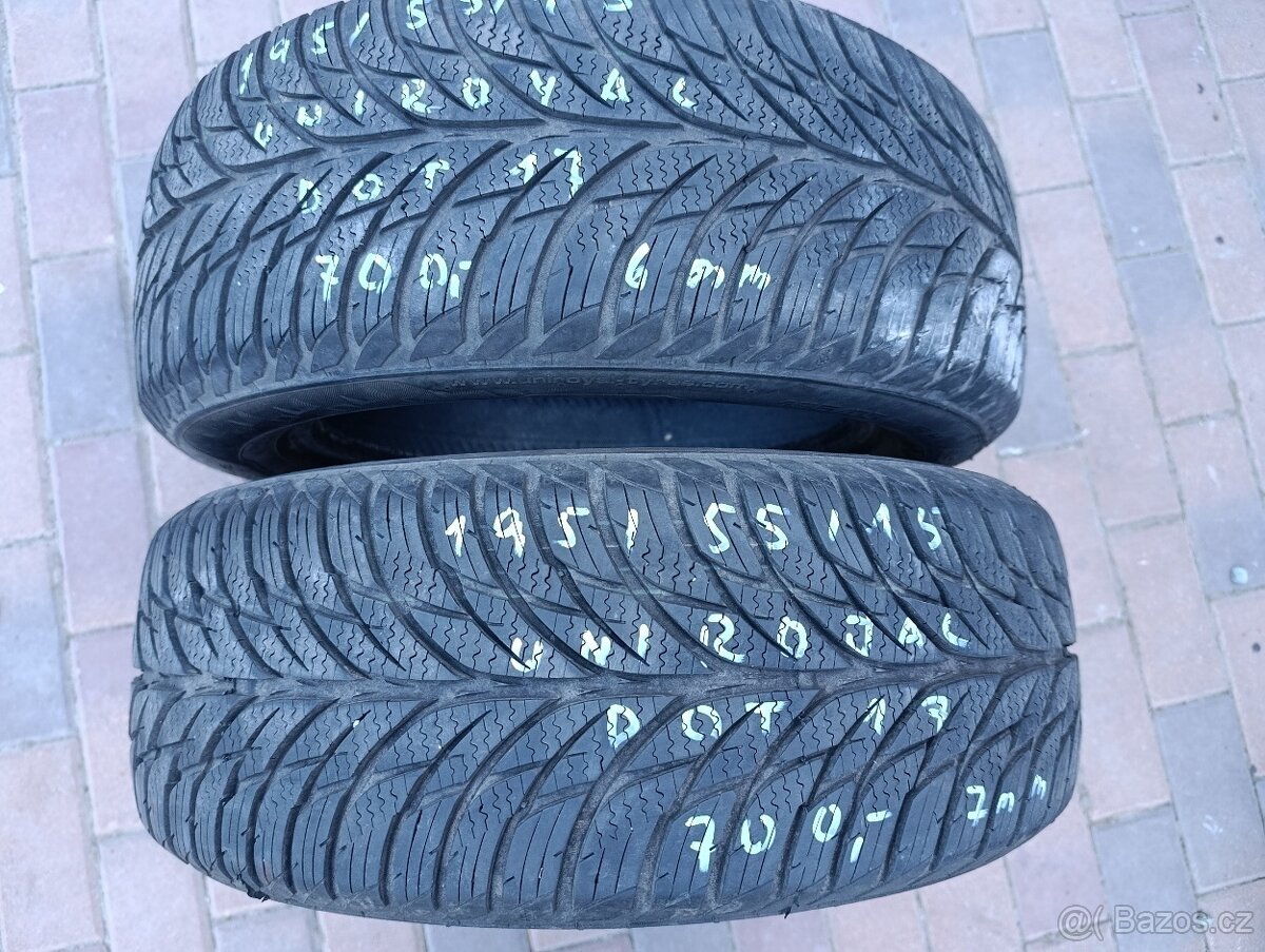 195/55/15 letní 6 kusů - 3