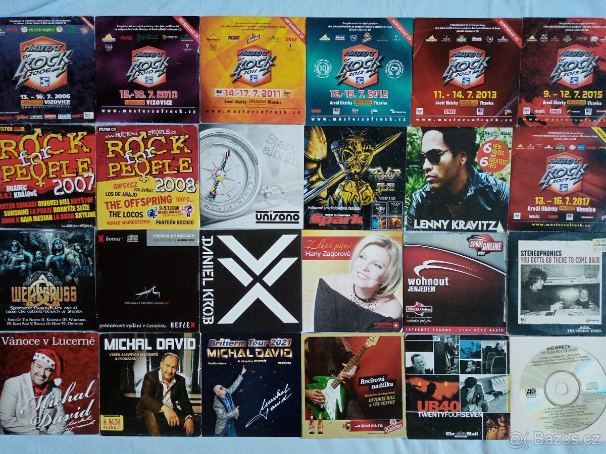 Orig.CD rock a pop (posetky- i nerozdelane) od 19Kč - 3