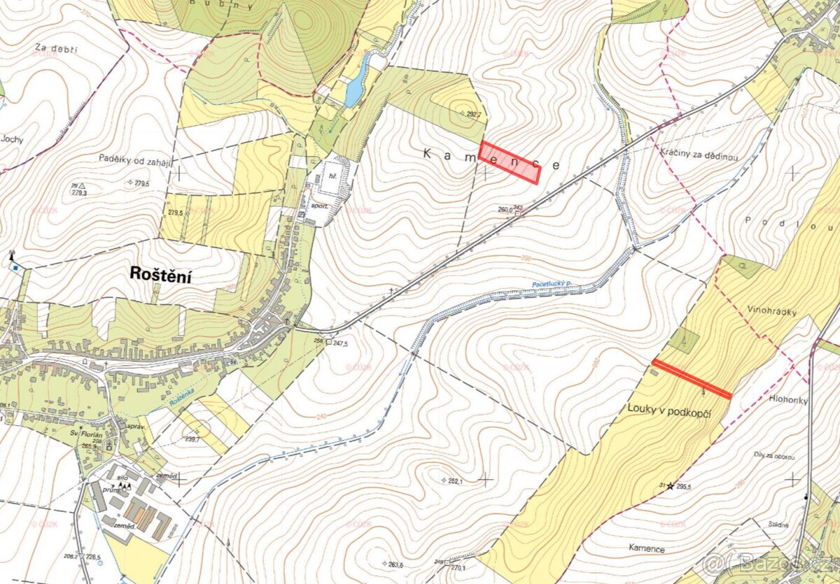 Zemědělská půda, prodej, Roštění, Kroměříž - 3