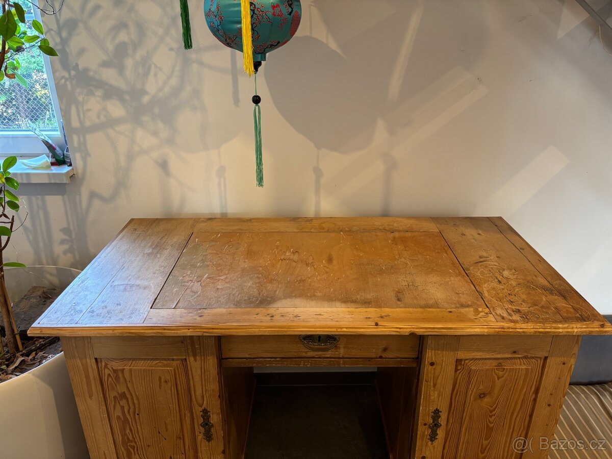 Starožitný psací stůl - 3