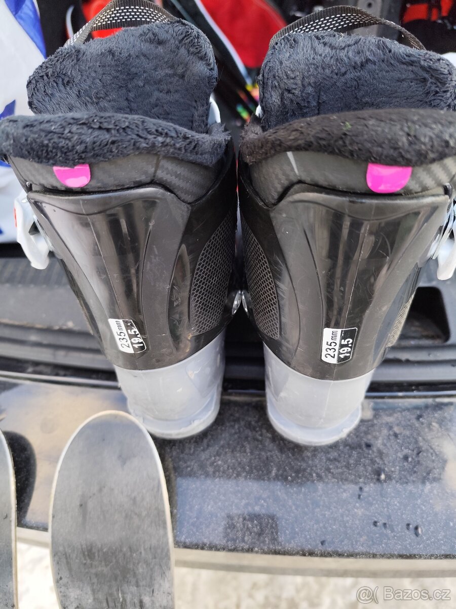 Dětské lyže HEAD (87 cm) + možnost lyžáky - 3