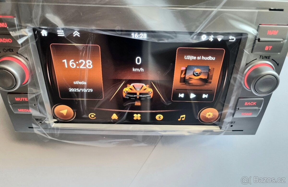 Autorádio Android Ford 2/64GB - stříbrná - 3