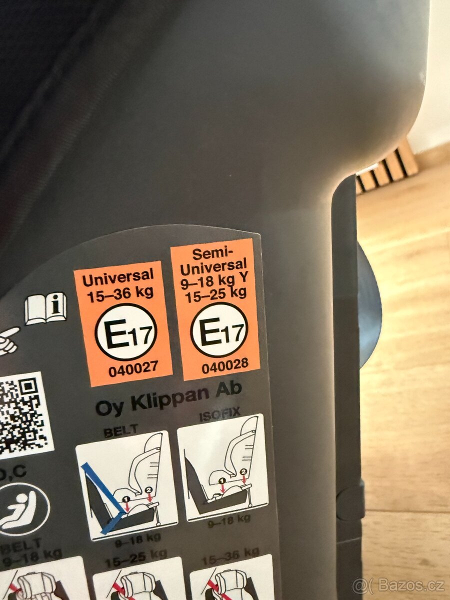 Autosedačka Klippan Triofix Maxi - 3