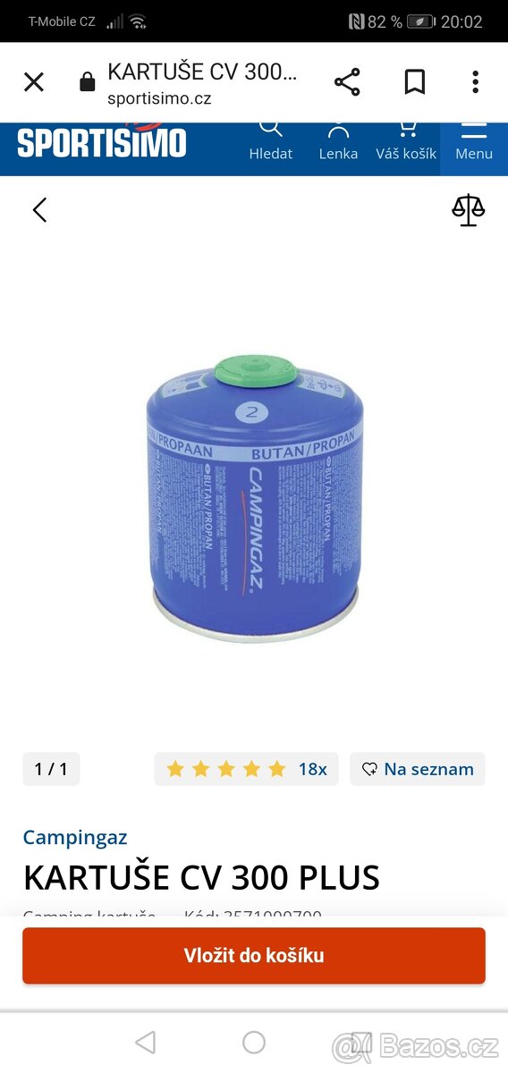 Plynová láhev nova - 3