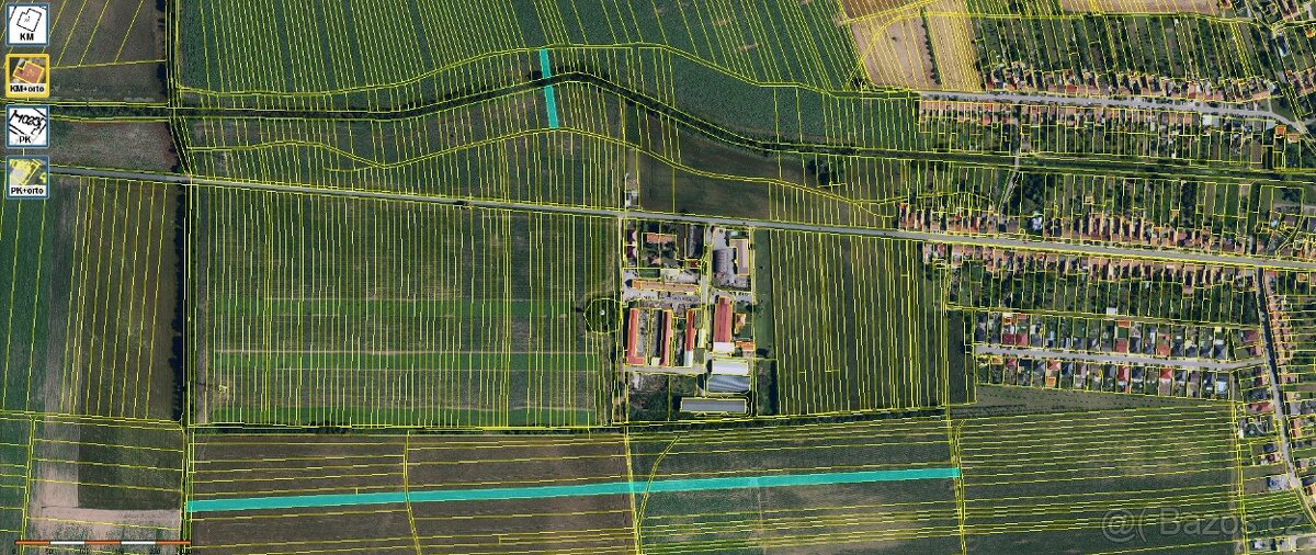 Prodej Orné půdy v kú Prušánky 3,3ha - 3