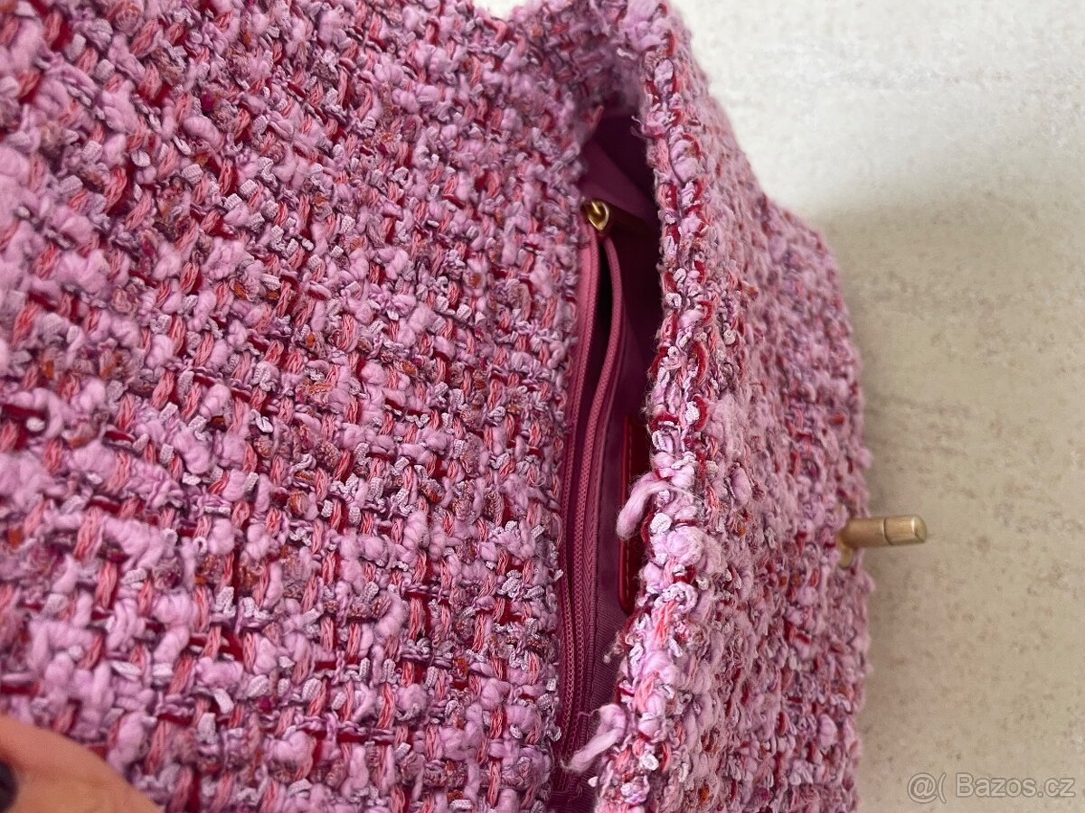 Kabelka růžová - 3