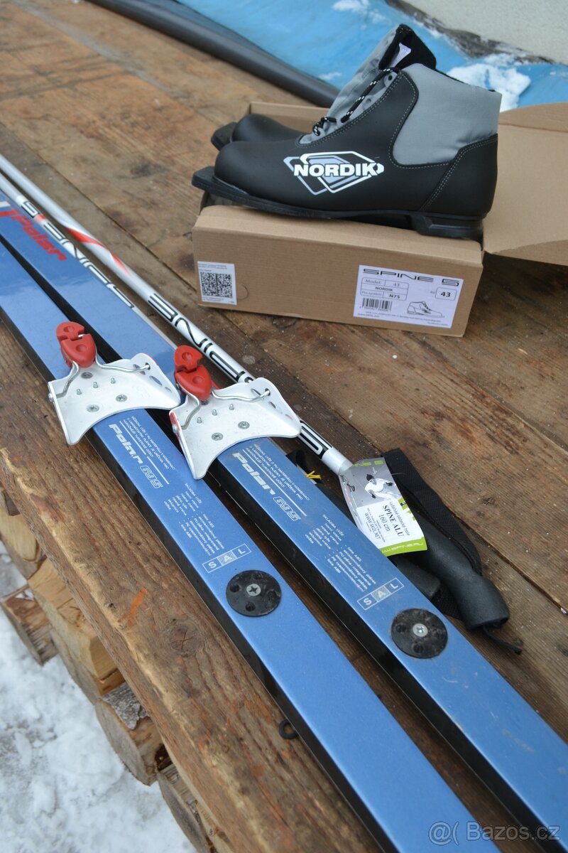 Artis Polar 695 modrá met.200cm nové boty a hole - 3