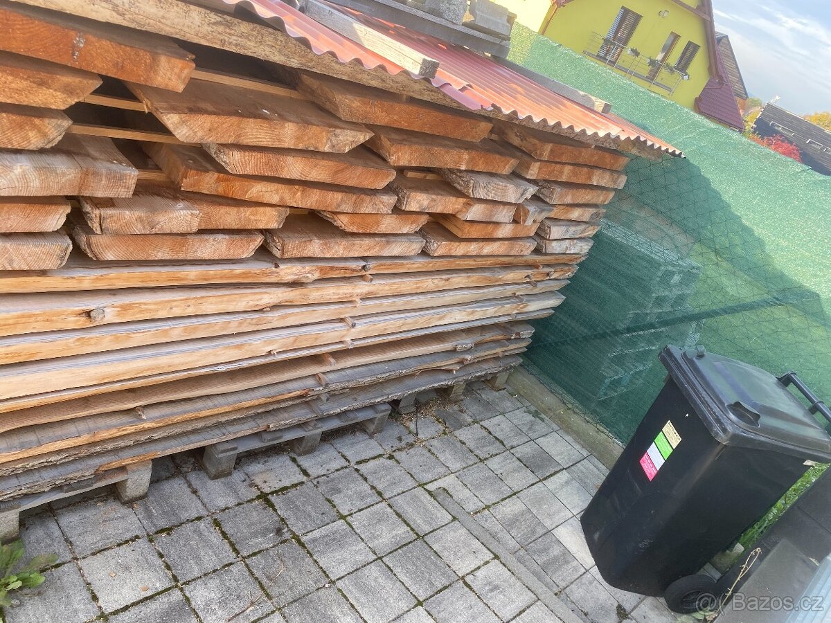 Prodám fošny,prkna různé šířky délky... - 3