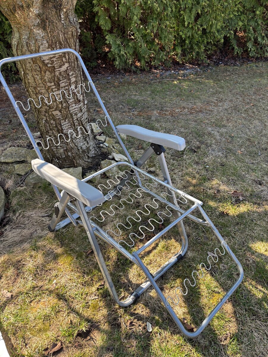 Kovové zahradní křeslo - 3