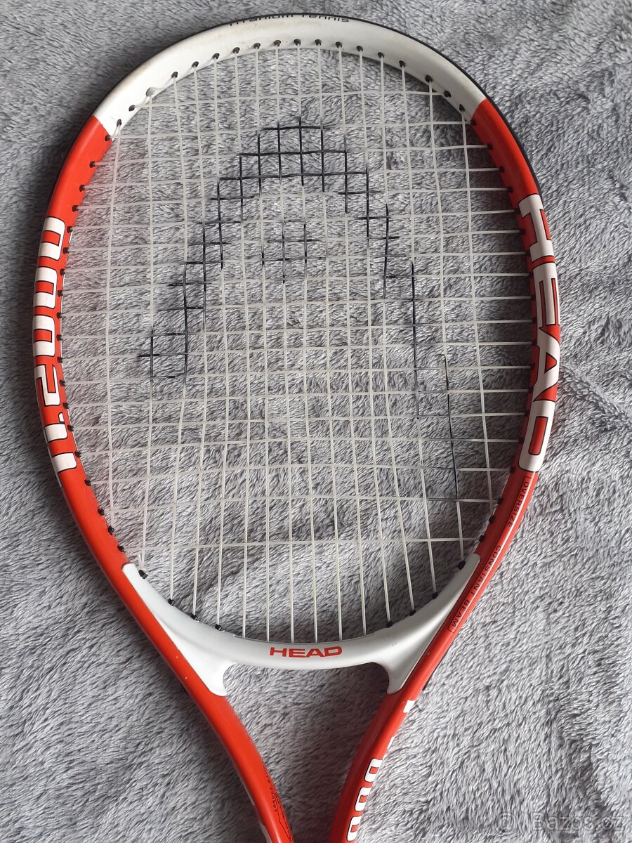 TENISOVÁ RAKETA HEAD+OBAL+MÍČE ZDARMA. PŮV.C.=4.200,- - 3