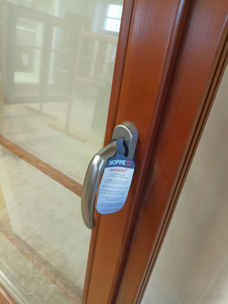 dřevěné balkónové okno/dveře EURO 68 - 3