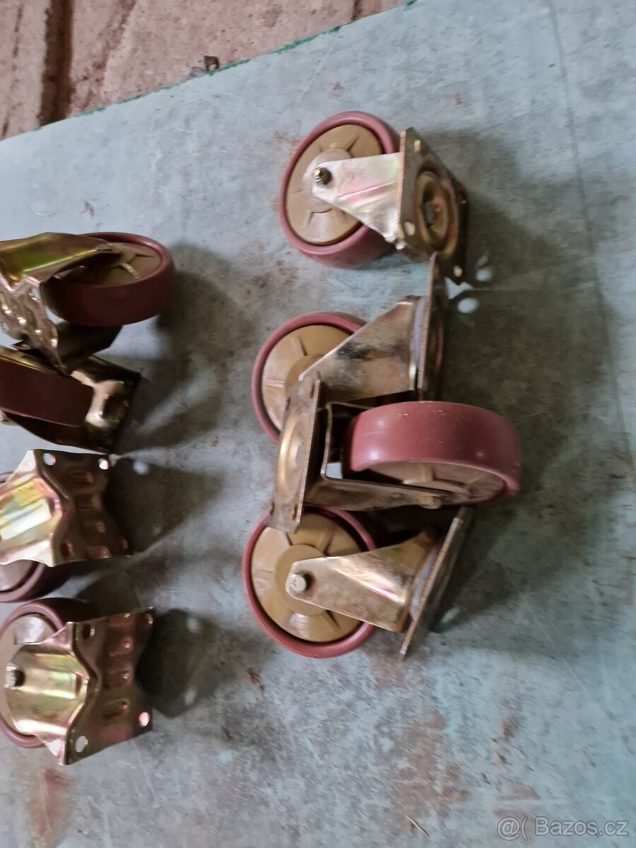 Nová kolečka no vozíky původně na holandské vozíky - 3