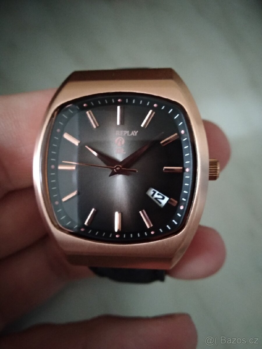 Hodinky REPLAY nenošené,na baterku - 3