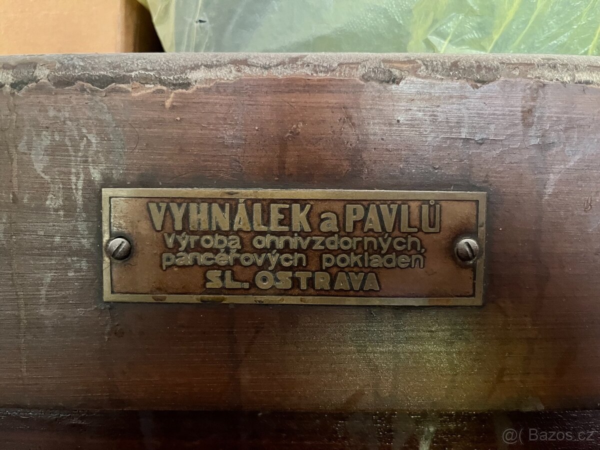 Starožitný trezor, pokladna, kasa - 3