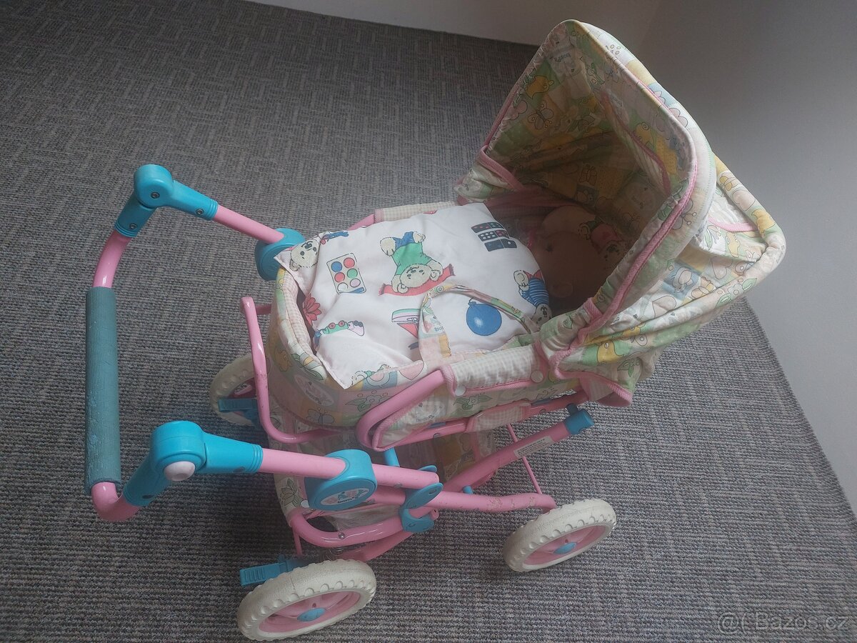 Prodam kočárek s taškou na panenku - 3