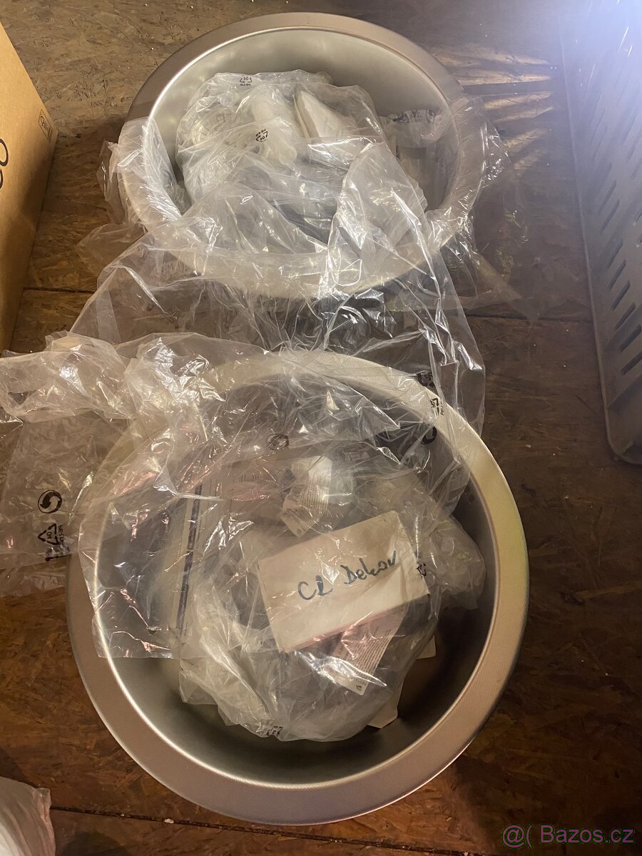 Nerezový kulatý dřez 2x - 3