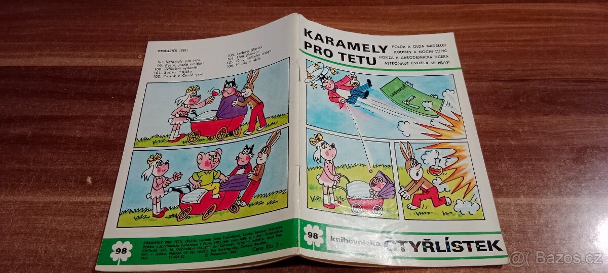 Čtyřlístek č.98 - 106. Ročník 1982. - 3