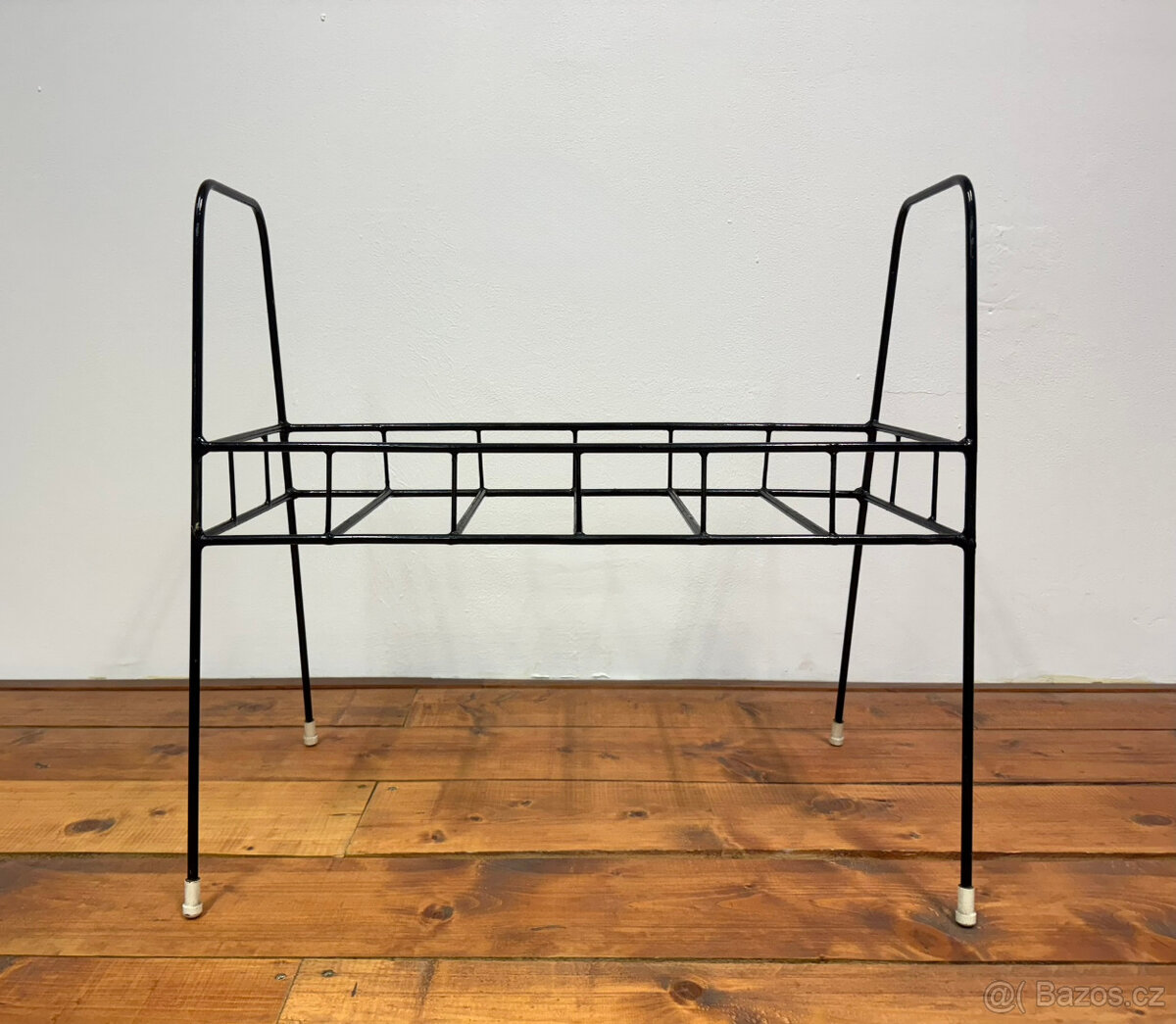 Originální kovový květinový stojan / etažer ČSSR - 3
