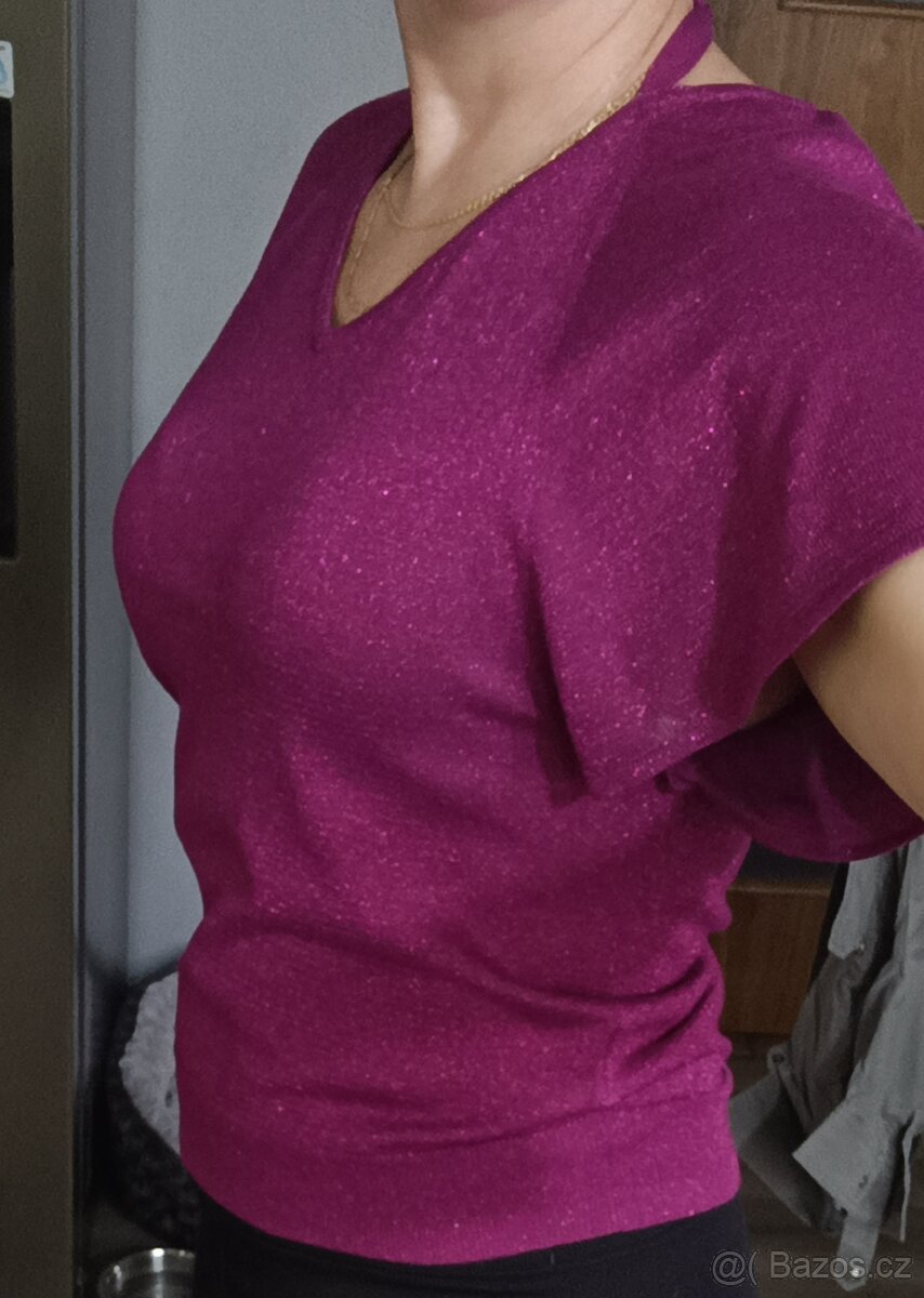 Dámská halenka - top, vel. M - 3