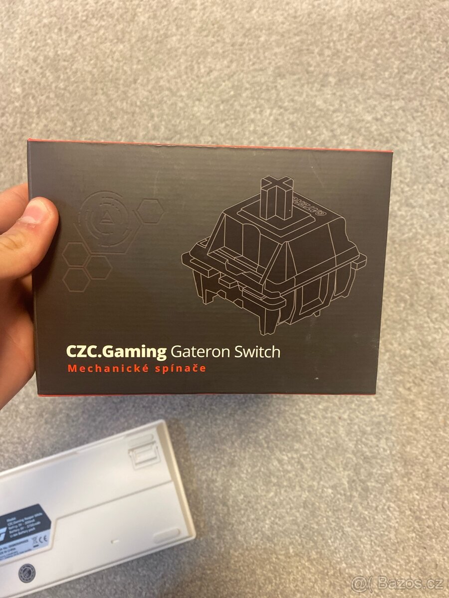 CZC. Klávesnice gaming Reaper White - 3