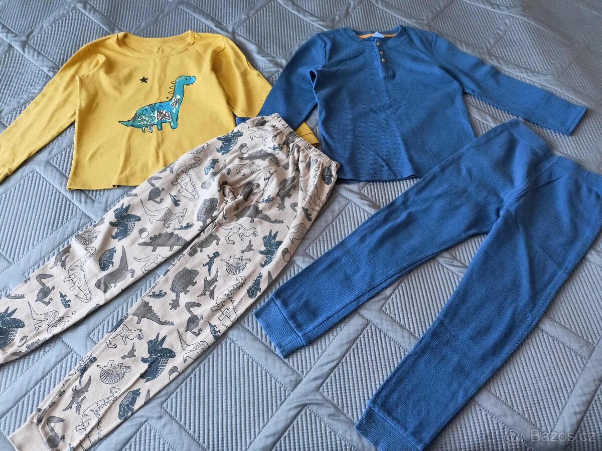 2x dětské pyžamo, 122/128 - 3