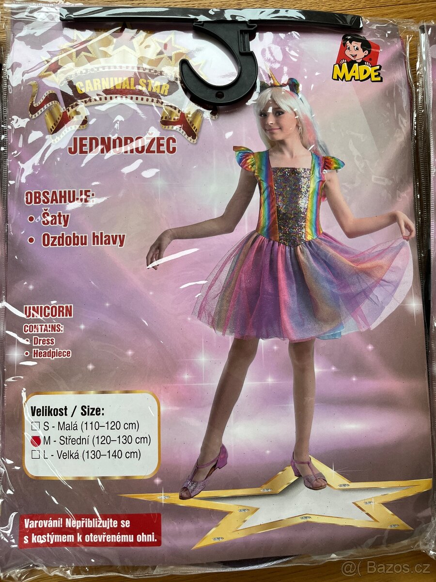 šatičky, kostým princezny, víla, pirátka - 3