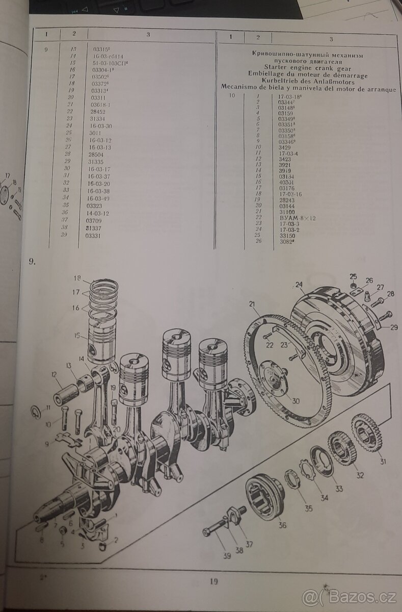 Dozer T-130 katalog náhradních dílů - 3