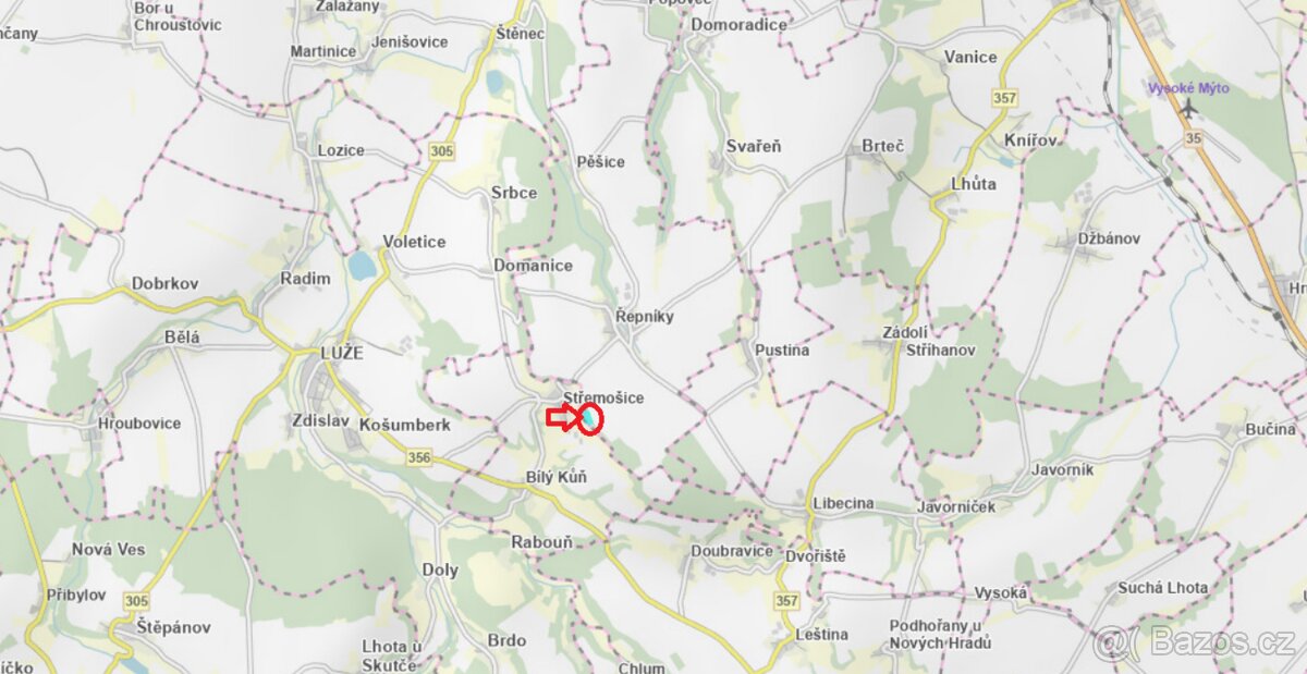 Prodej lesního pozemku k.ú. Řepníky - 3