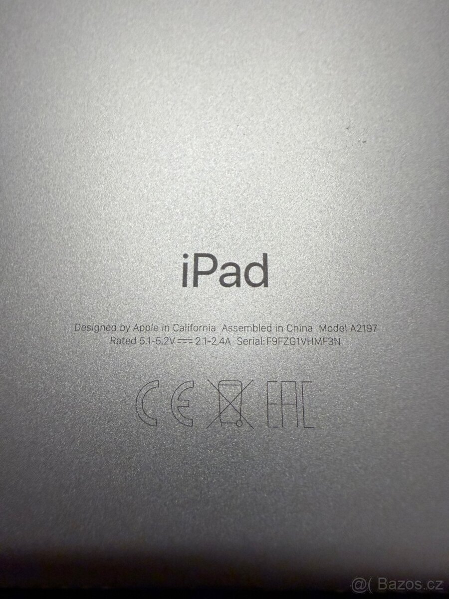 Apple iPad 10,2″ (2019, A2197, 7. generace) – 32 GB – Wi-Fi - 3
