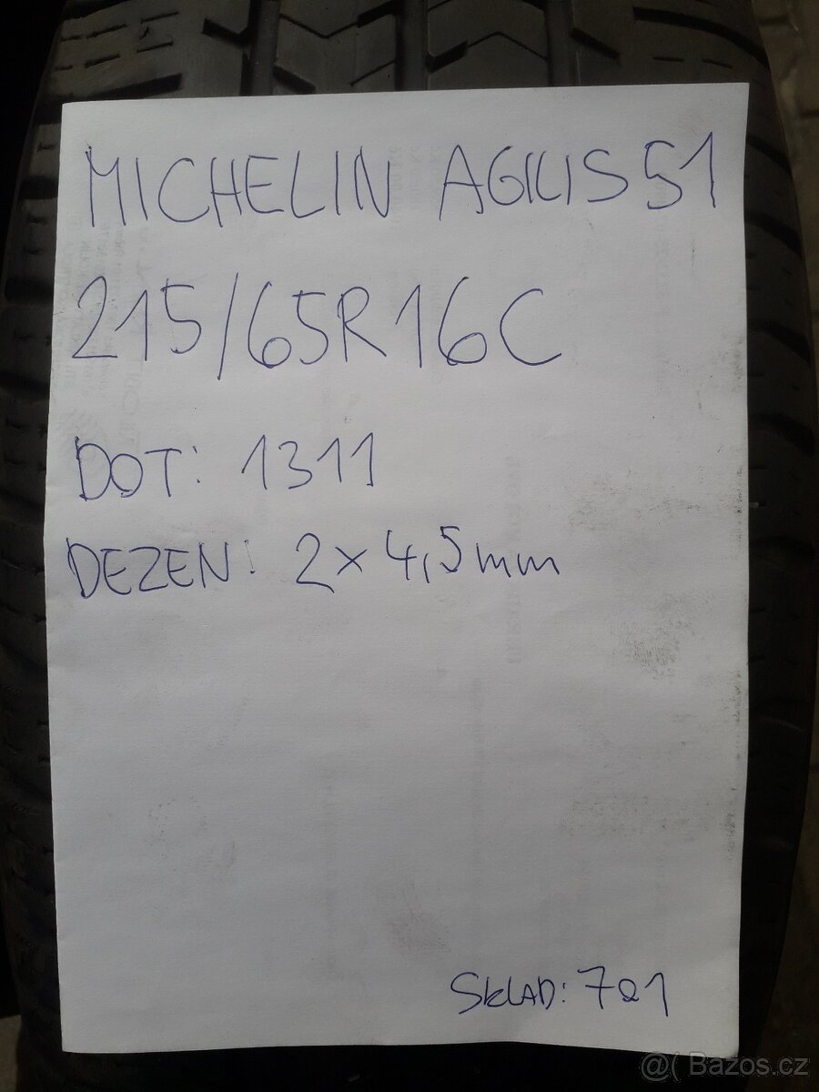 Michelin Agilis 51 - 215/65R16C 106/104T - 3