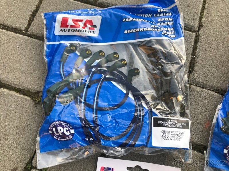 Volha Gaz 21, 24, UAZ ,Gazel, svíčky kabely - 3