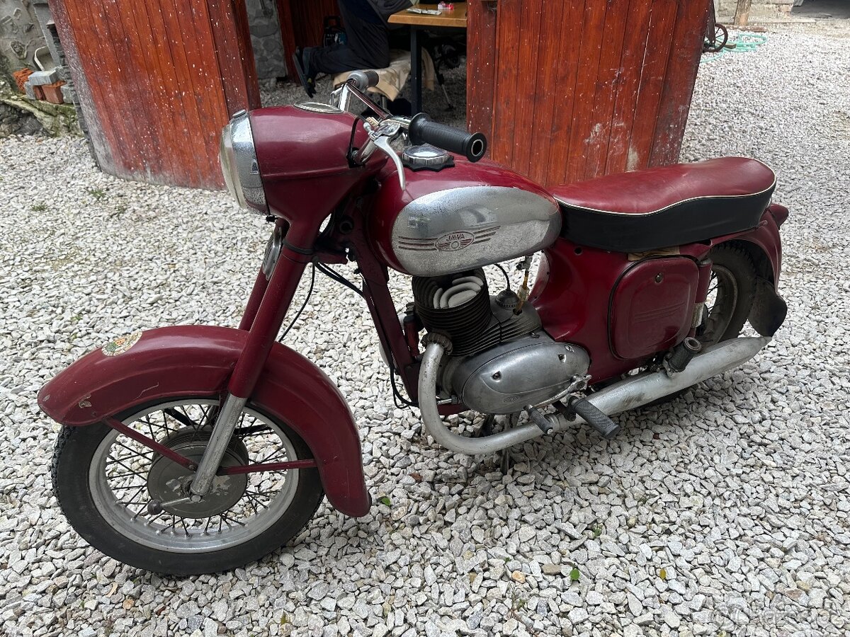 Jawa 250 kývačka - 3