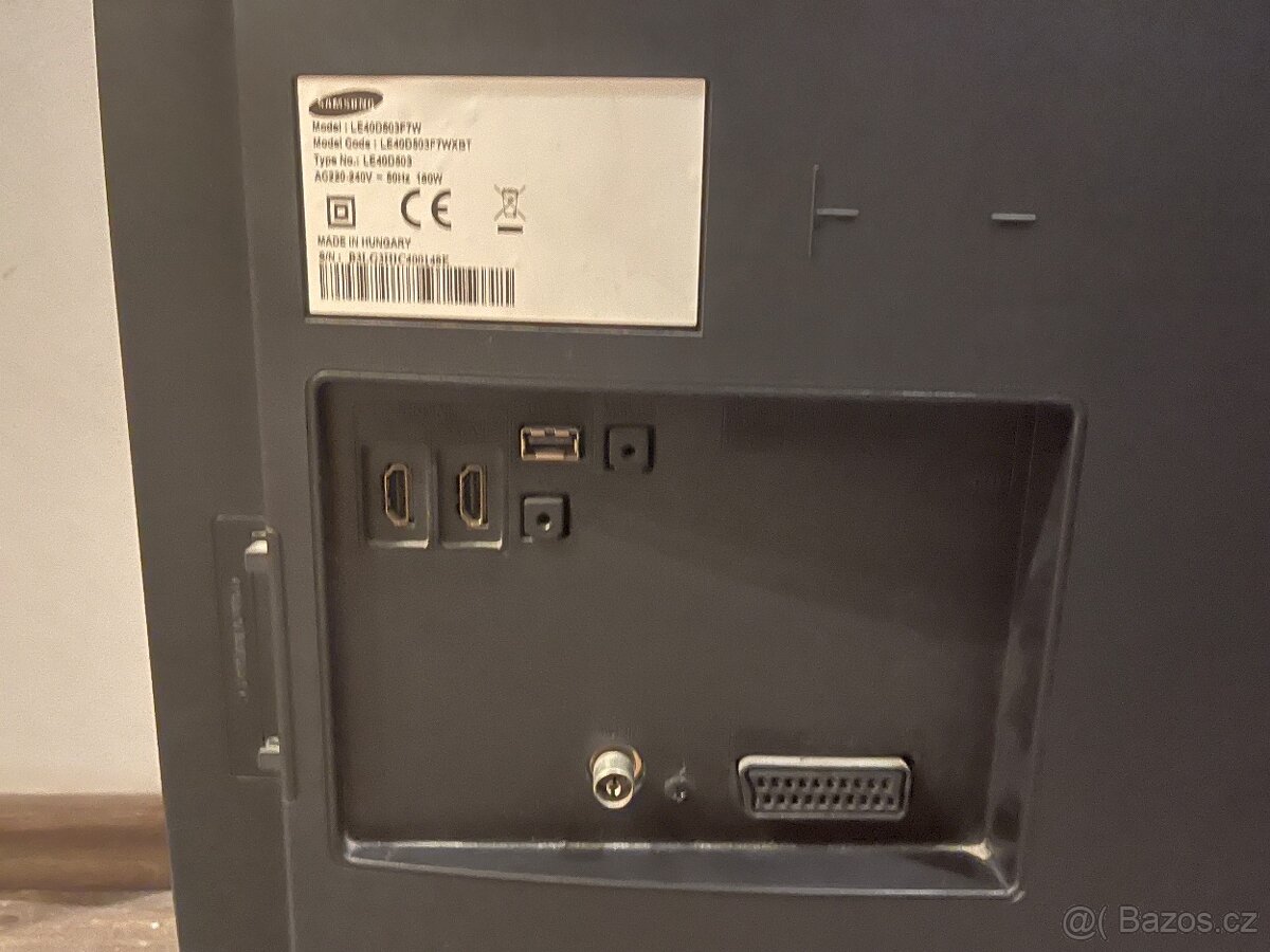Televize Samsung LE40D503 – 40”, s dálkovým ovládáním - 3