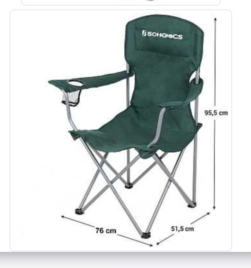 2KS kempových židlí GCB08GN - 3