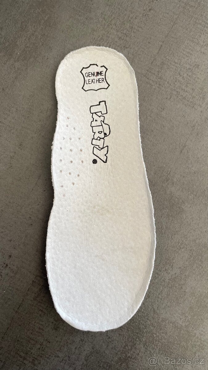 Nové nenošené kožené boty Tarty - 3