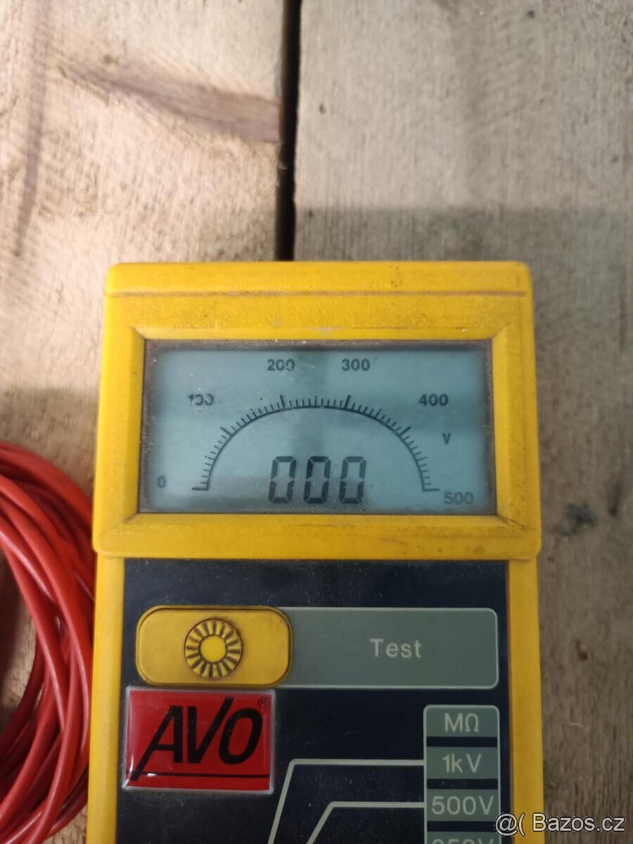 Měřič izolačního stavu MEGGER BM80/A - 3