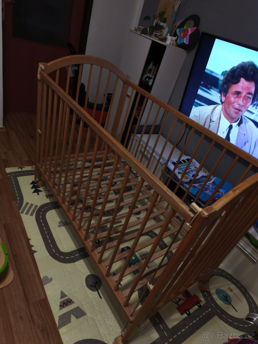 Dřevěná postýlka - 3