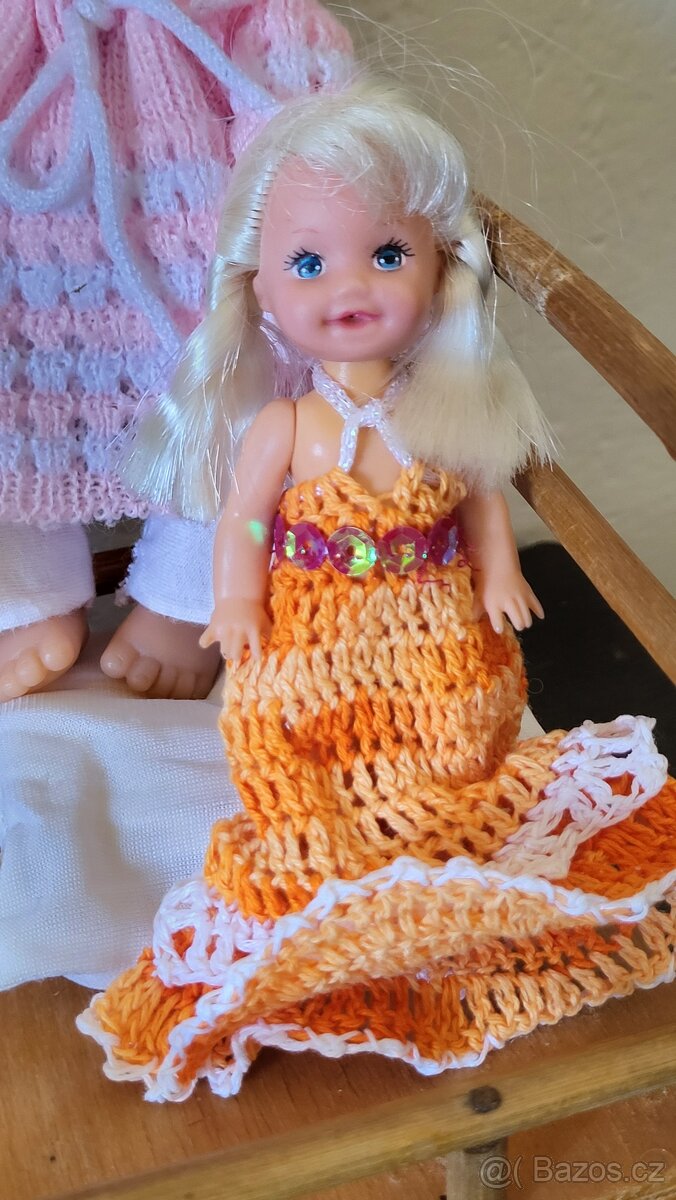 Staré panenky,postýlka - 3