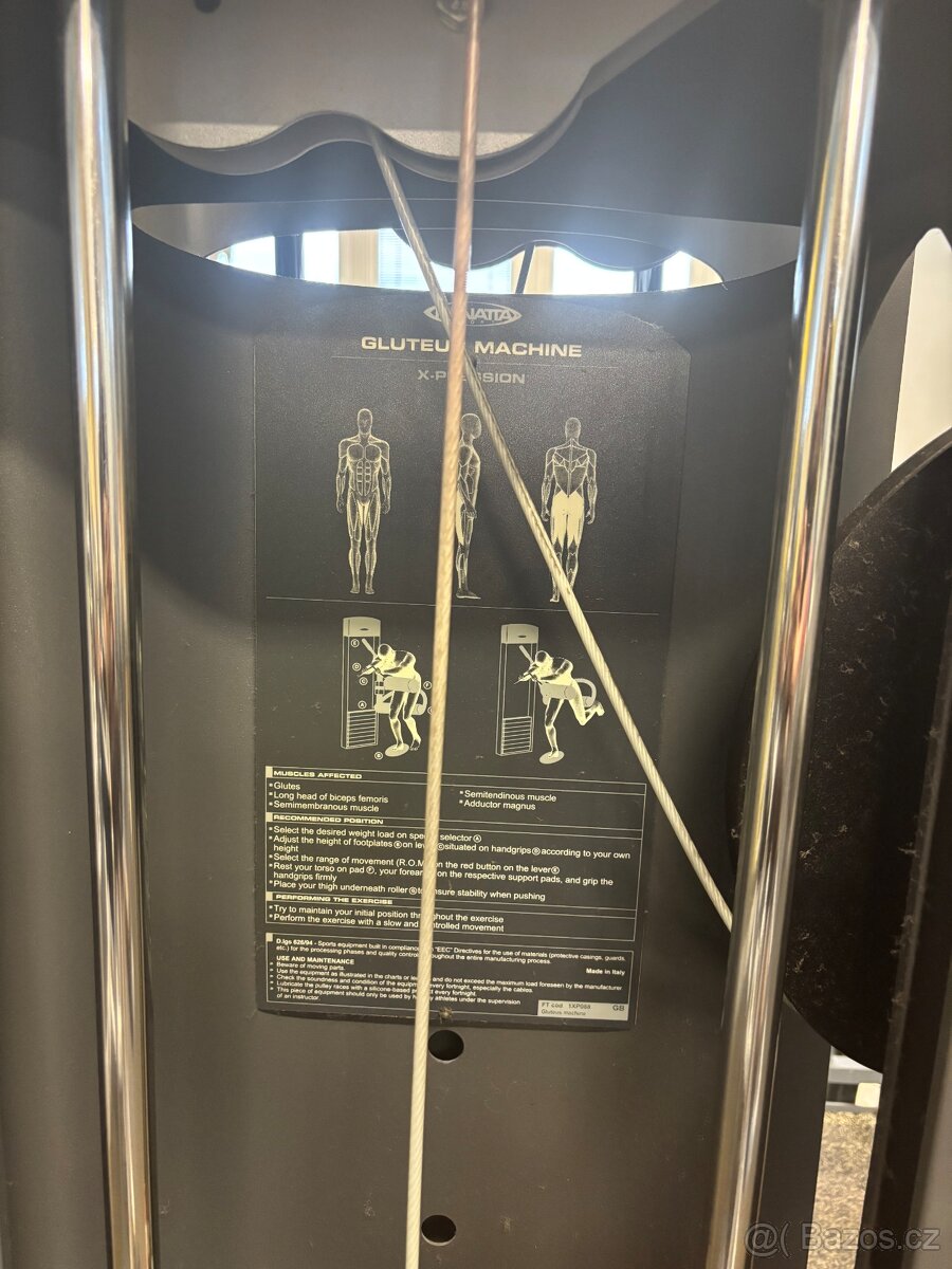 Panatta Glute Machine – stroj na hýždě - 3