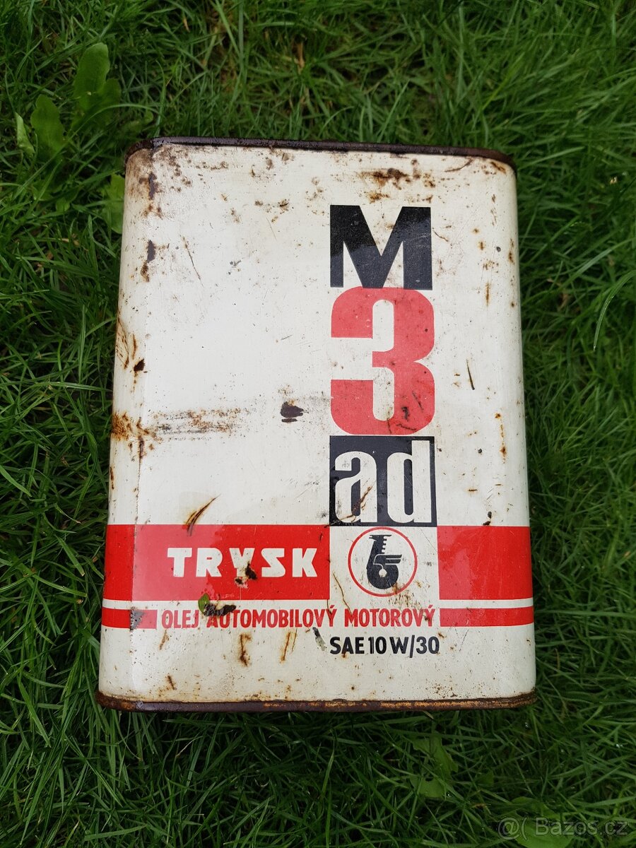 Staré kanystry od motorového oleje Trysk - 3
