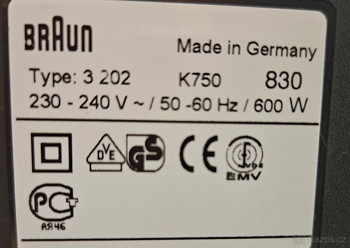 Braun Combi Max 750 - 3