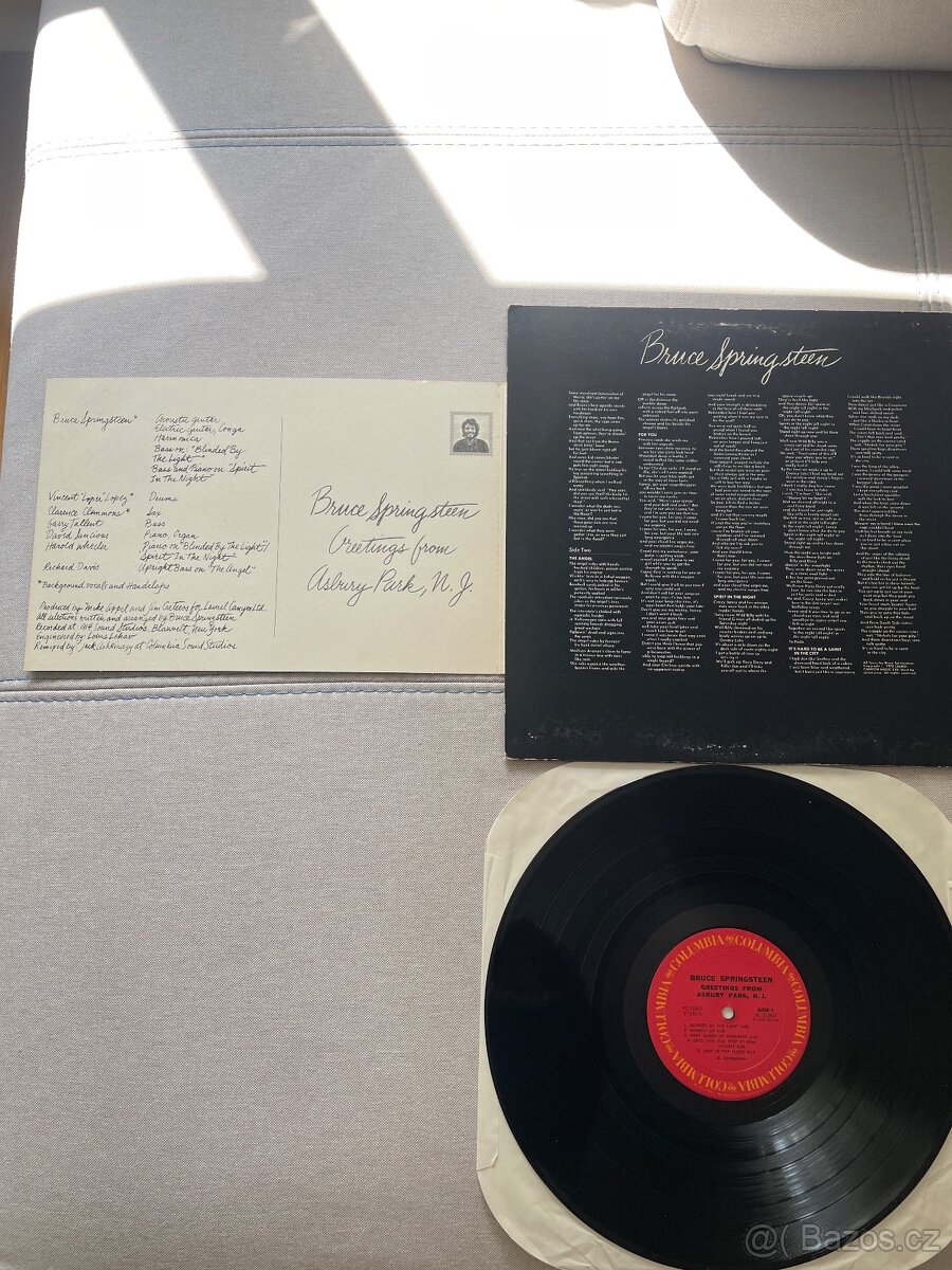 Springsteen LP Greetings From Asbury - 3