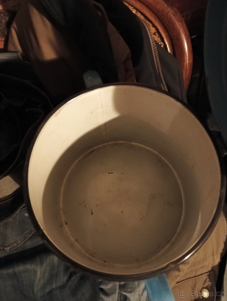 Starý modrý smalt.sádelnik ,Zn.RF - 3