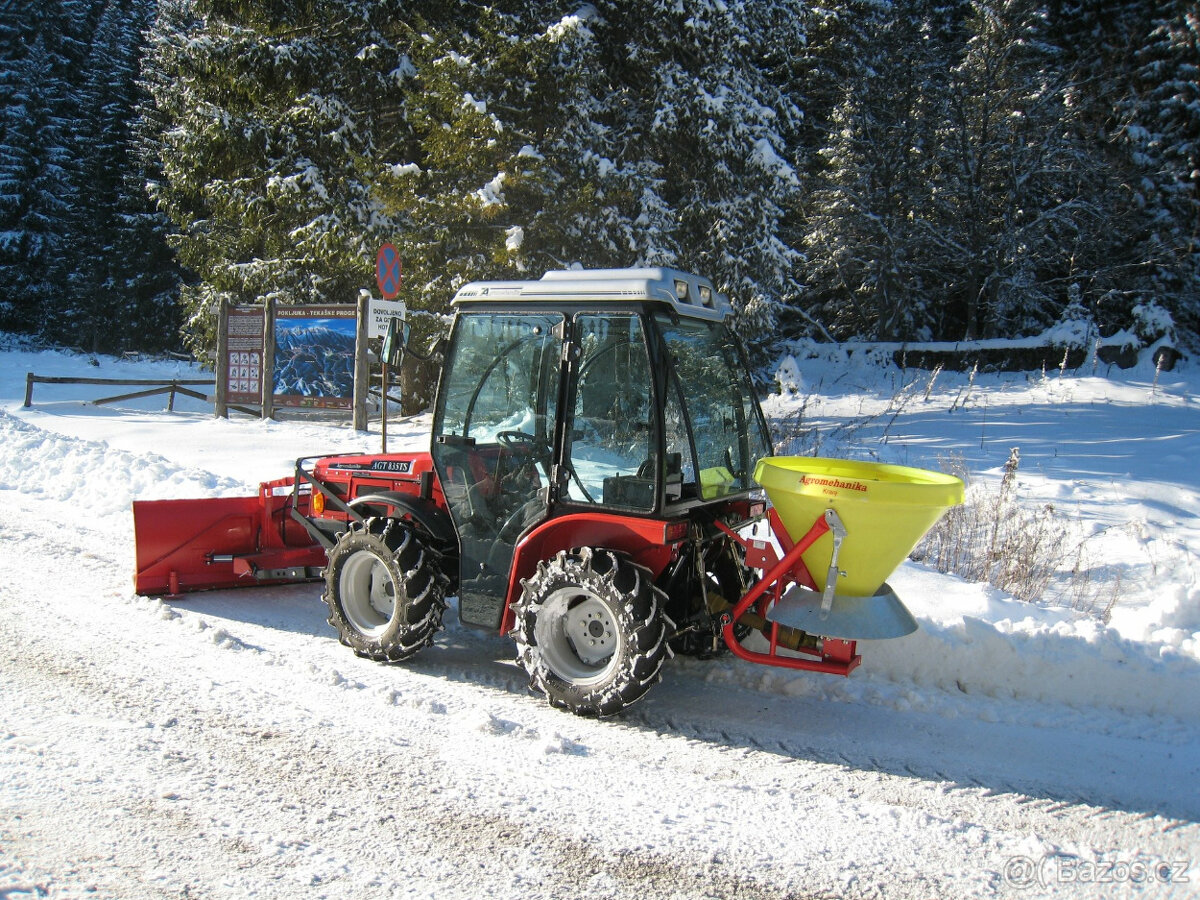 Komunální rozmetadlo posypu a hnojiv 250 litrů - 3