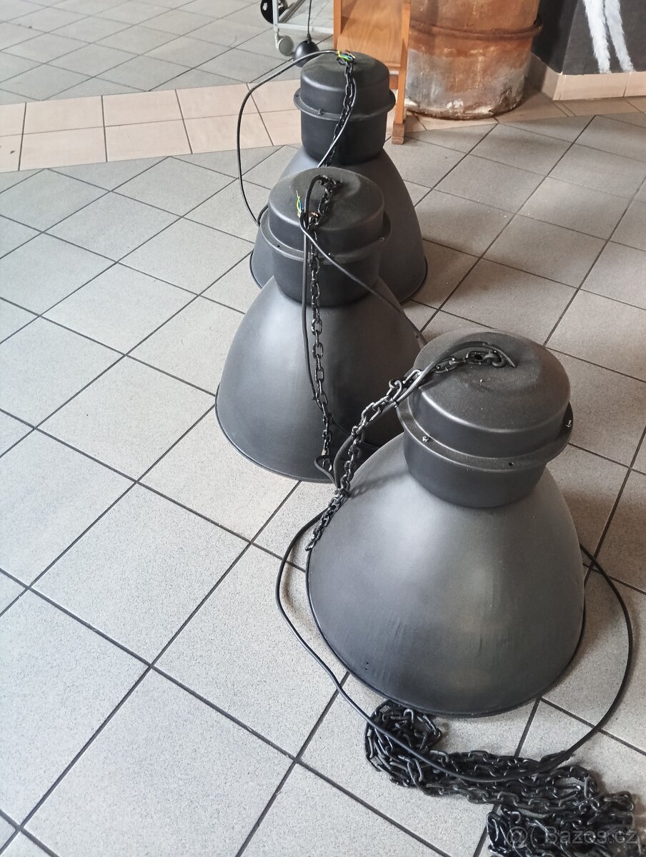 Industriální tovární lampy - 3