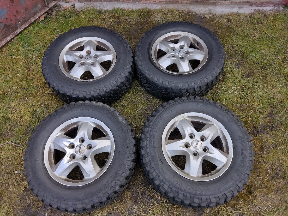 RONAL 7Jx16 ET57 5x120 alu disky – Discovery, BMW,HONDA - 3