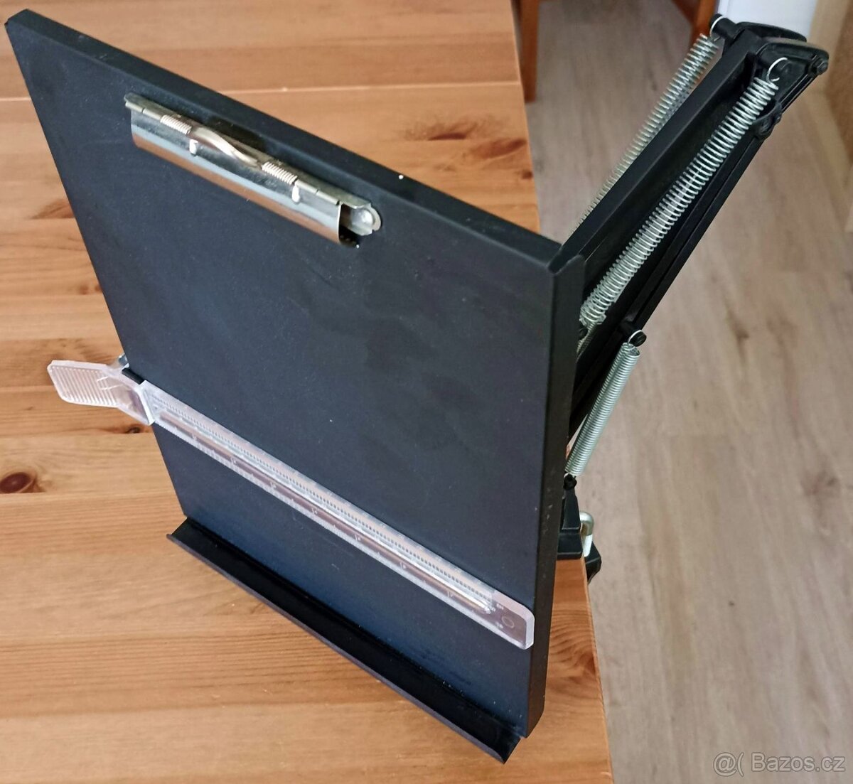 Držák na dokumenty, A4, černý, stavitelný, FLEXI - 3