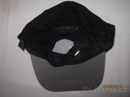 NOVÁ NEPOUŽITÁ značková čepice PLAYBOY - černá - 3