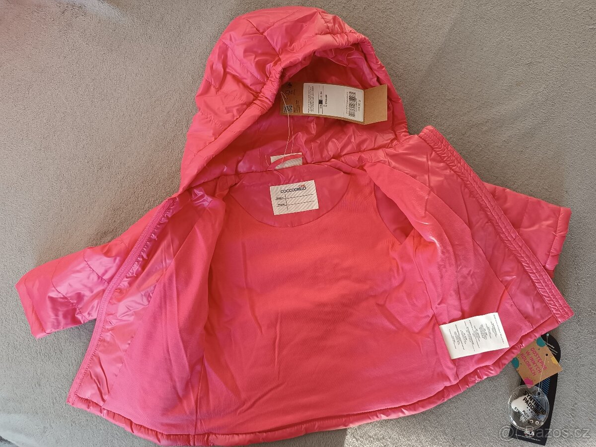 Akce Nová krásná přechodová bunda vel. 74 - 3