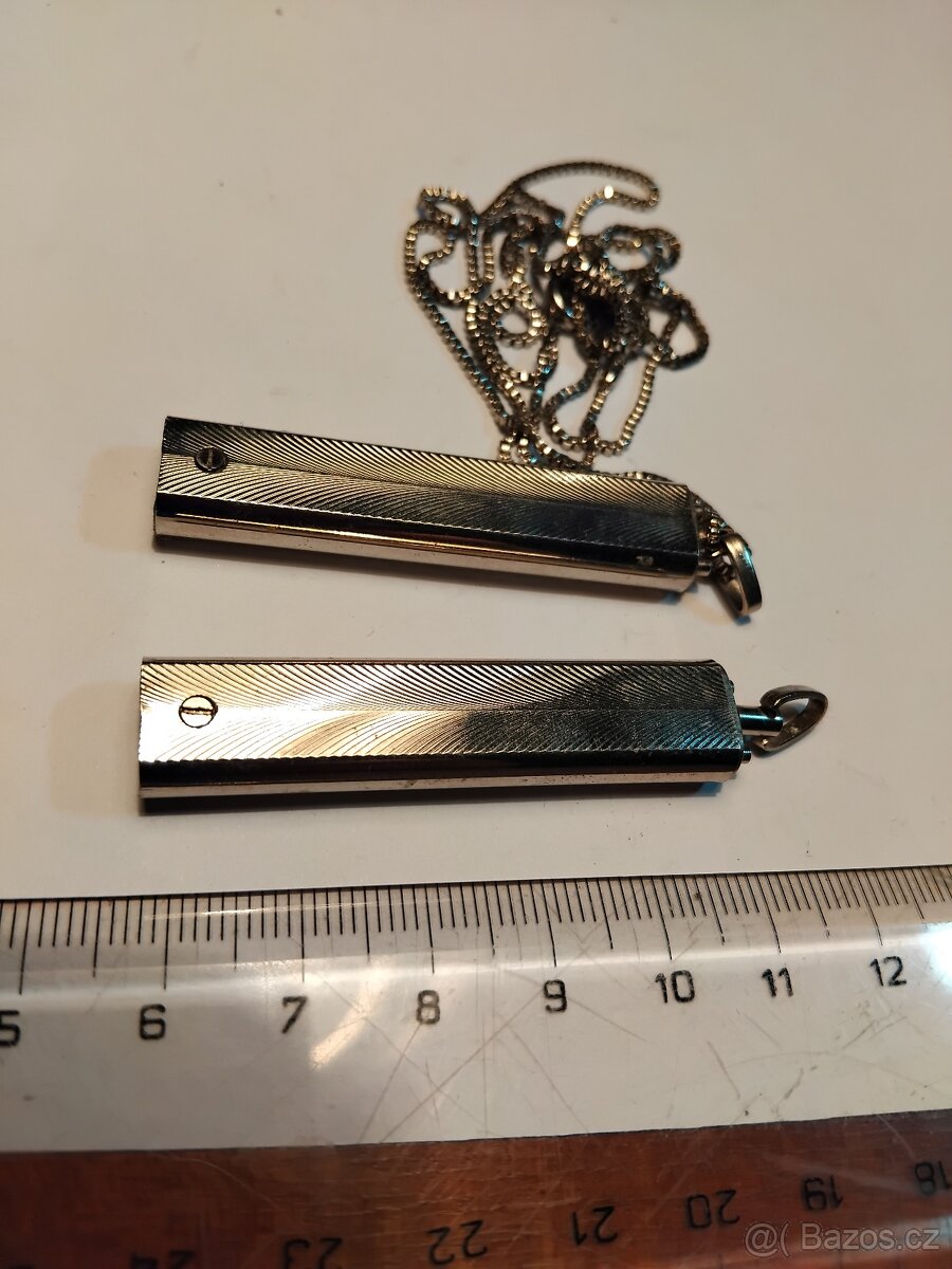 Digitální hodinky quartz v přívěsku. - 3